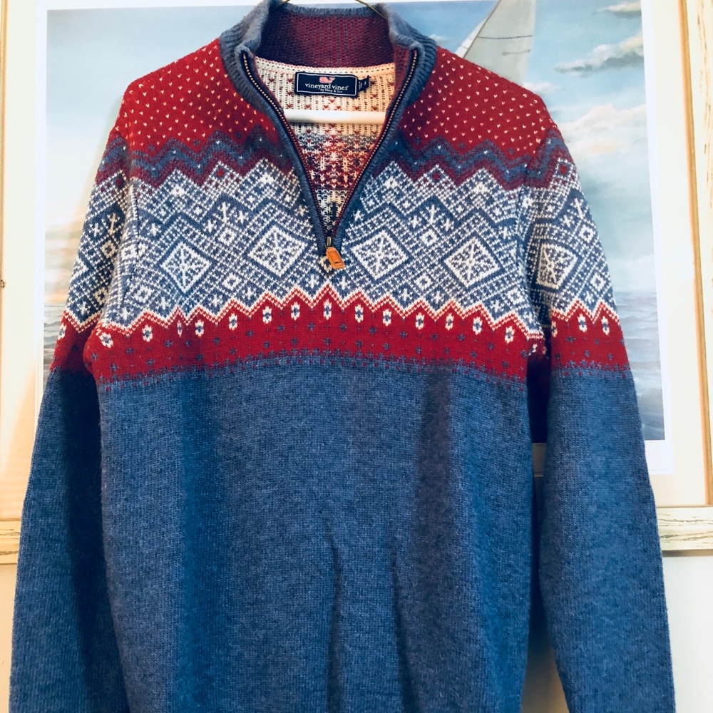 Vineyard Vines 1/4 Zip Sweater